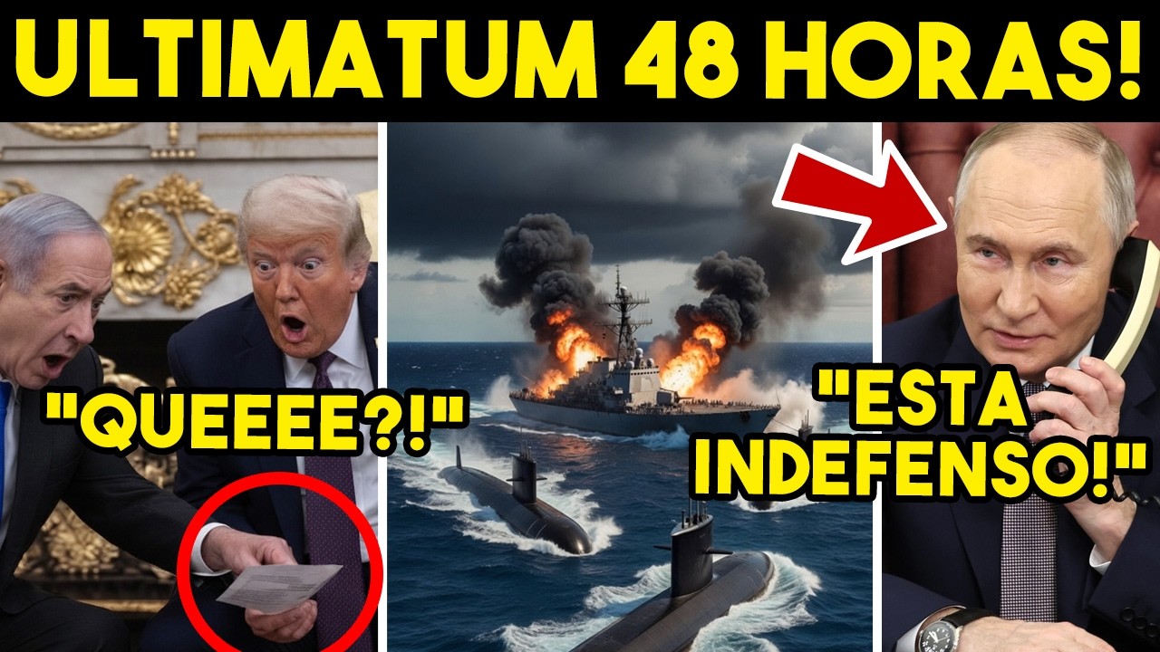 TOMALA! IRAN SACA SUBMARINOS, ATORAN A TRUMP. EU SIN M1S1ILES, QUEDA EXPUESTO. RUSIA APRIETA.