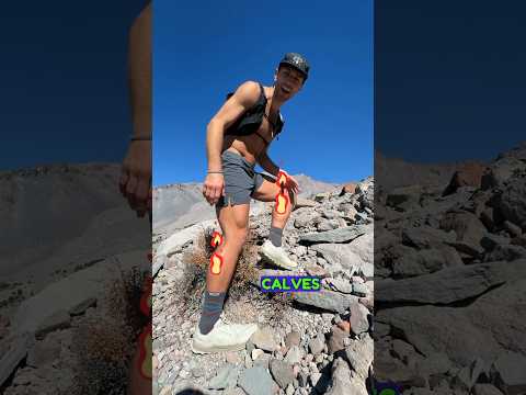 Calves burning hiking uphill? Try this easy and effective technique! #hiking #trekking #mountains