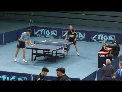 (4vs4) Dyjas vs. Preuss | TTC Schwalbe Bergneustadt - TTC Indeland Jülich | 19.01.2014 | Tischtennis