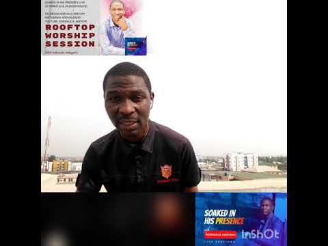 Soaked In His Presence ( Jesus I love you) ..Rooftop session