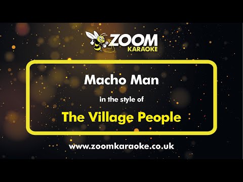The Village People - Macho Man - Karaoke Version from Zoom Karaoke