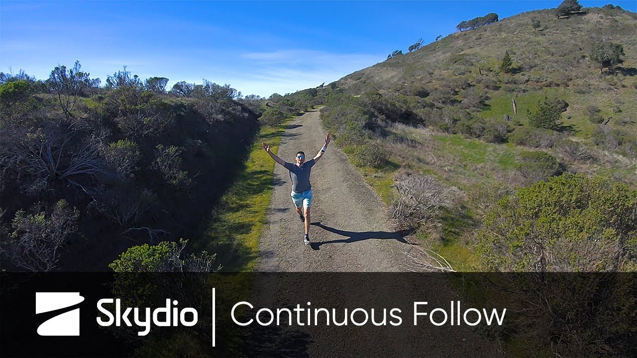 Skydio R1: Continuous Follow - YouTube