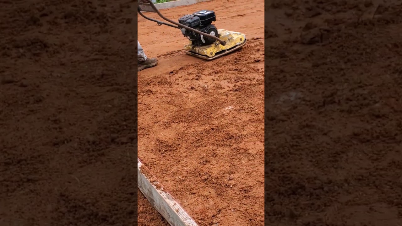 Compacting Base for Concrete Slab