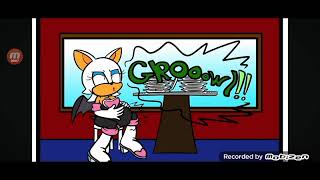 rouge's stomach growls + farting