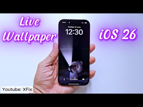 How To Set Live Wallpaper On iPhone iOS 18, iOS 26