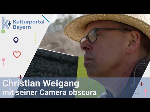 Kulturportal - Visuelle Kunst: Der Fotograf Christian Weigang mit seiner Camera obscura