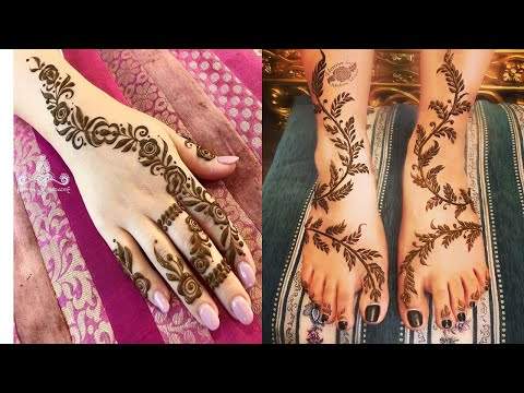 Beautiful Bel Mehndi Design For Beginners||Easy Arabic Mehndi Design||New Bel Mehndi Design