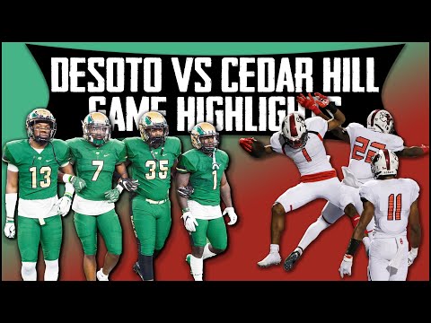 DeSoto vs Cedar Hill the Battle For Belt Line- Game of the Week