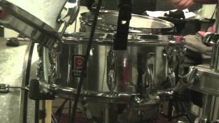 Video thumbnail for Premier 2000 Made in England  14 x 5,5 steel snare by Hampis Evlambides