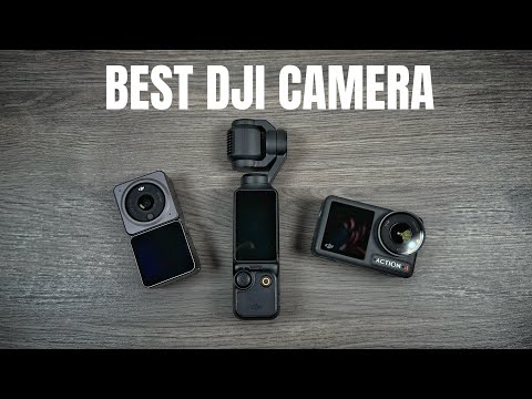 DJI Camera Comparison - Action 4 vs. Pocket 3 vs. Action 2