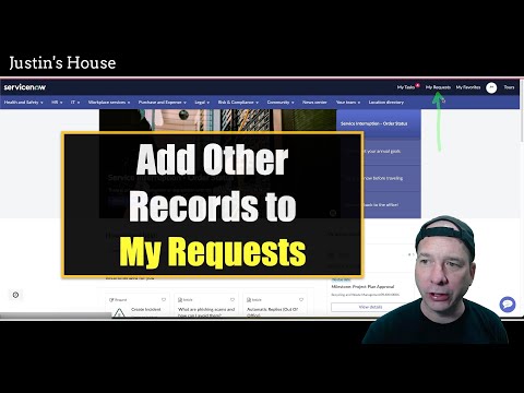 My Requests in Employee Center