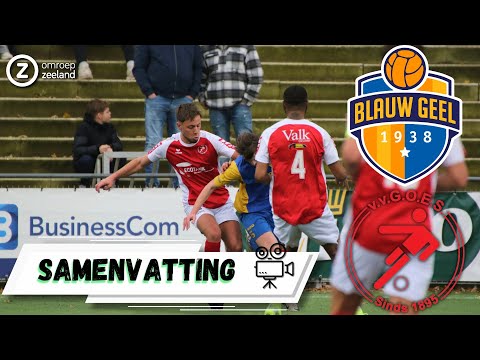 ❌ ⚽ GOES laat KANSEN LIGGEN tegen TOPPLOEG 😔 | Samenvatting: Blauw Geel'38 - GOES 🎥