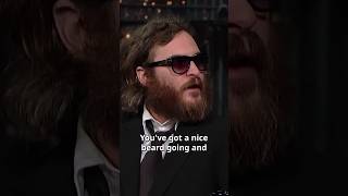 David Letterman on his infamous interview with Joaquin Phoenix 😭(via @howardstern | @Letterman)