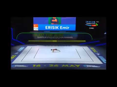ERISIK Emir (TUR) - SENIORS IM Aerobic Gymnastics European Championships 2019