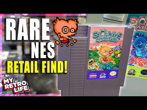 RARE Bonk’s Adventure NES Game FOUND! - Retro Treasures // Episode 1