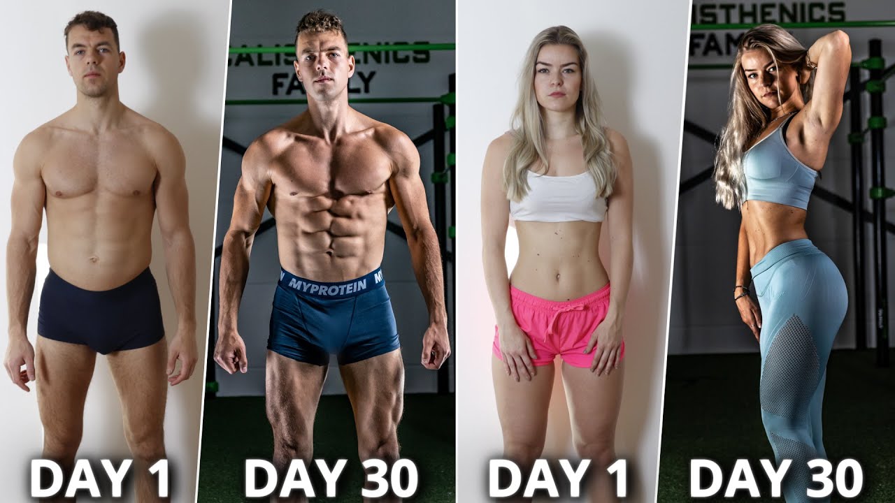 Amazing 30 Day Calisthenics Body Transformation (No Gym) – Documentary thumnail