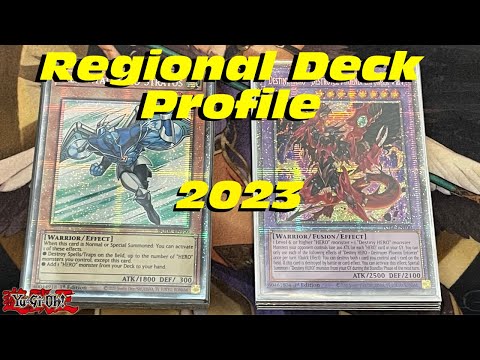 My Regional HERO Deck Profile | Yu-Gi-Oh! | 1 /2023