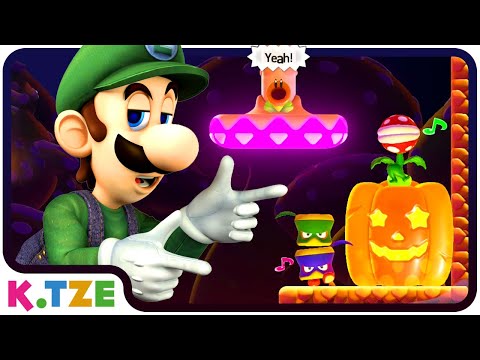 Halloween Party mit Kürbissen 🎃😂 Super Mario Bros. Wonder | Folge 20