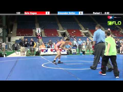 Cadet 132 - Nate Hagen (Ohio) vs. Alexander Butler (Illinois)