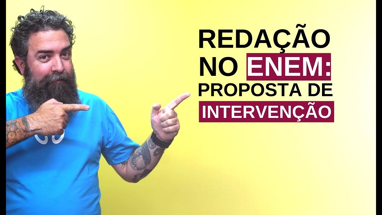 Redação no Enem: Proposta de Intervenção - Brasil Escola