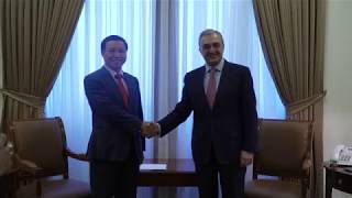 The Ambassador of Vietnam presented the copies of his credentials to the Foreign Minister of Armenia