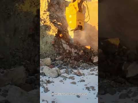 Wear Resistant Excavator Used RAY Vibro Ripper Machine