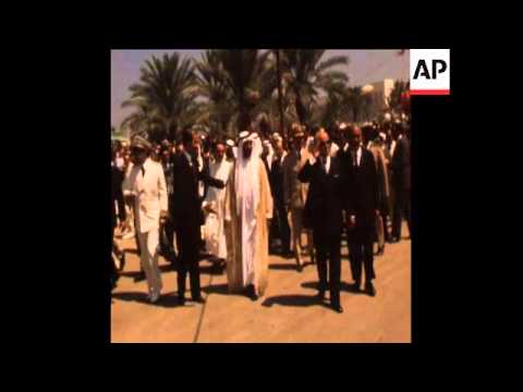 SYND 5 8 74 LÍDER DE ABU DHABI ENCONTRA BOURGUIBA