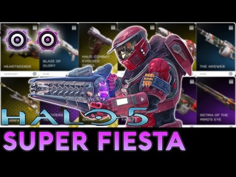Halo 5: Guardians - Super Fiesta Gameplay (Rampage, 2 Running Riots)
