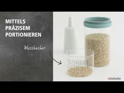 Vorratsdose mit Messbecher, 1 Liter | Brabantia |