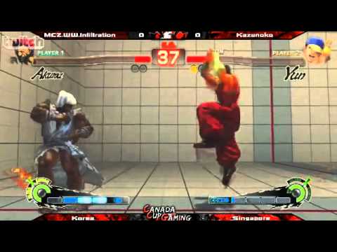 SSFIV:AE 2012: Infiltration vs. Kazunoko - Canada Cup 2012