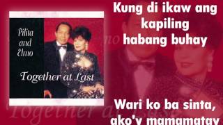 Pilita and Elmo - Ang Tangi Kong Pag Ibig (Lyric Video)