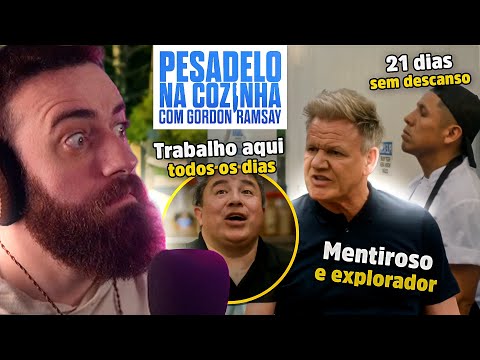 Gordon enfrenta patrão mentiroso que explora funcionário ( Pesadelo na cozinha )