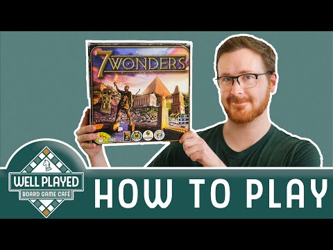 How To Play 7 Wonders - Board Game Tutorial by Well Played Board Game Caf� - YouTube