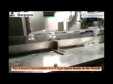 PET Bottle Unscrambler Machine