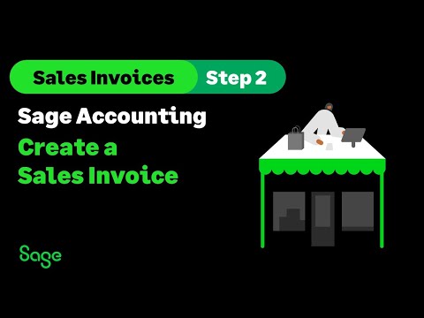 Sage Accounting (UK) - Sales Invoices - Create A Sales...