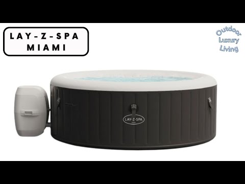 Lay-Z-Spa Miami AirJet | Best Hot Tub Deals | Outdoor Luxury Living