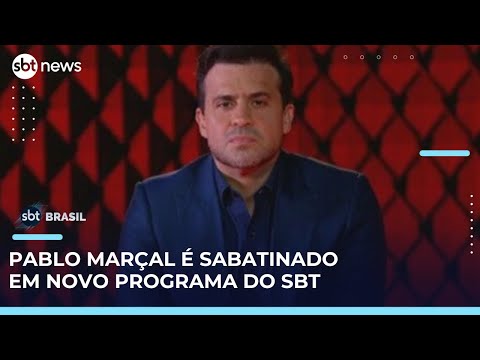 "No Alvo": novo programa do SBT estreia com perguntas polêmicas para Pablo Marçal | #SBTBrasil