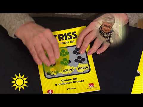 Trisskraparen siktar på hundresa - Nyhetsmorgon (TV4)