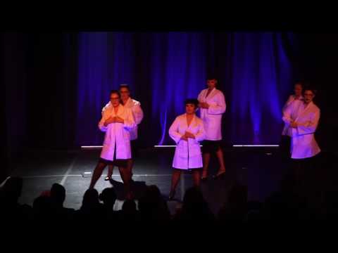 Neo Burlesque students perform Weird Science - The Bombshell Burlesque Academy