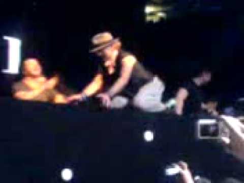 Sven Vath doing the dog during Luciano set @ Time Warp 2009