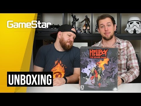 Jobb, mint az új film? | Hellboy társasjáték unboxing - GameStar Hungary
