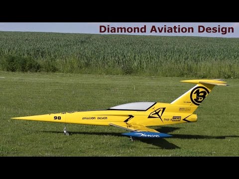 Diamond Aviation Design, PBS TJ jet turbine powered RC model, 2016