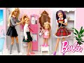 Barbie Dolls School Morning Routine - Dreamhouse Adventures Toys