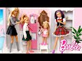 Barbie Dolls School Morning Routine Dreamhouse Adventures Toys