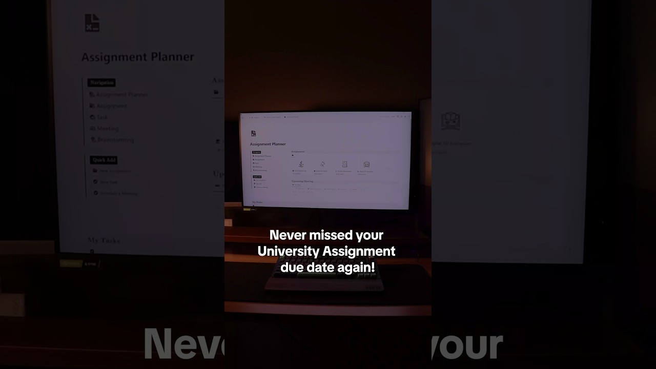 Never missed your University Assignment Due Date again!