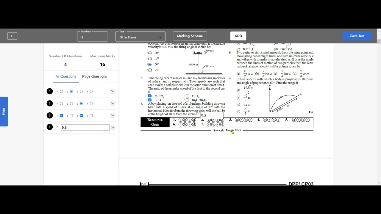 Create Online Test Without Cut Copy Paste using your PDF question paper https://pdfmock.com/home