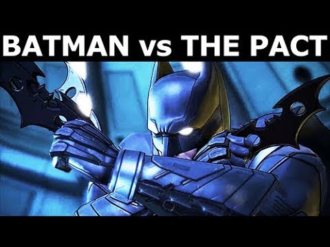 Batman Fighting The Pact Without Catwoman - BATMAN Season 2 The Enemy Within Episode 4