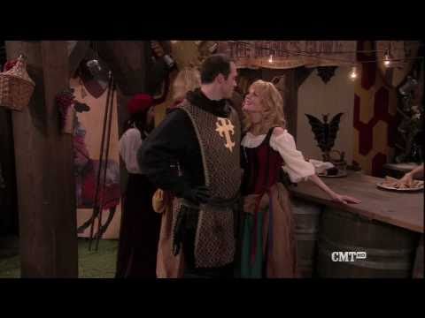 Leslee Ann Warren hits on Brandon Molale in Working Class episode 'Medieval Woman'