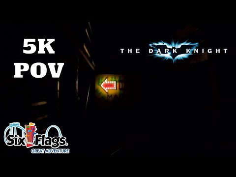 Front row point of view footage of Dark Knight