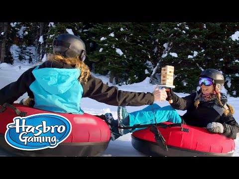 'Jenga Pass Challenge Game' Official Spot - Hasbro Gaming